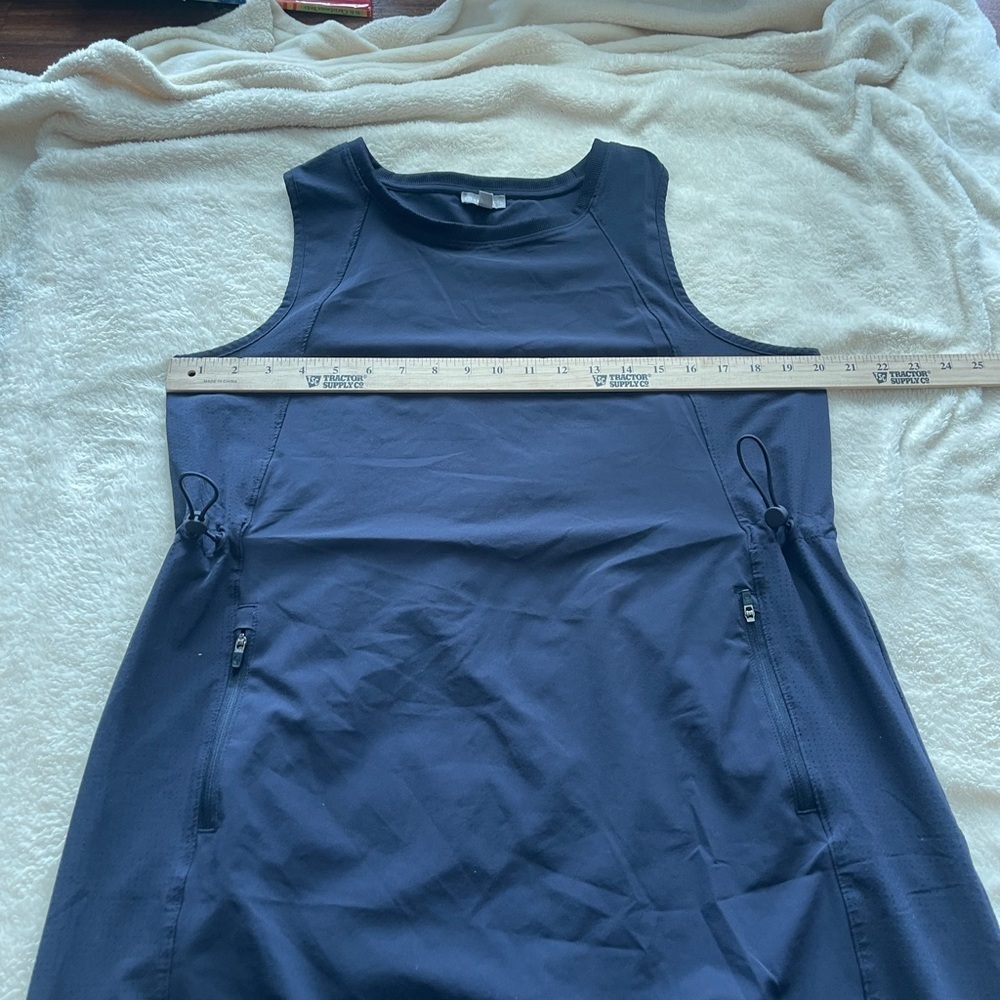 Talbots Navy Sleeveless Shift Dress - Picture 8 of 10